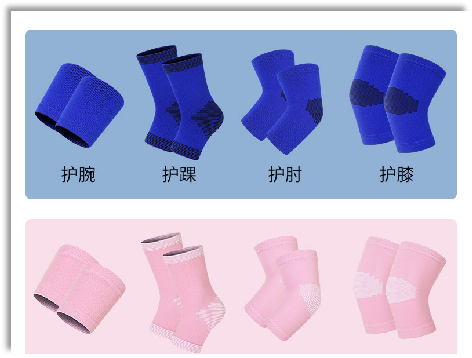 兒童運動護膝、護肘、護腕